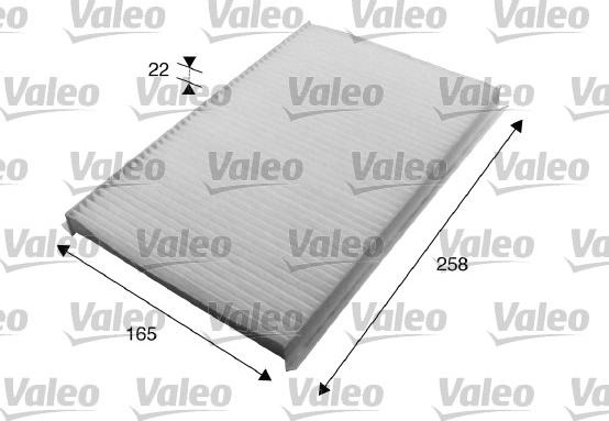 Valeo 715615 - Filter, interior air www.autospares.lv