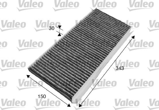 Valeo 715617 - Filtrs, Salona telpas gaiss www.autospares.lv