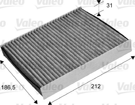 Valeo 715680 - Filtrs, Salona telpas gaiss www.autospares.lv