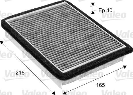 Valeo 715682 - Filter, interior air www.autospares.lv