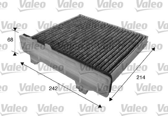 Valeo 715622 - Filtrs, Salona telpas gaiss www.autospares.lv