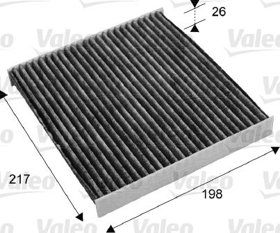 Valeo 715679 - Filtrs, Salona telpas gaiss www.autospares.lv