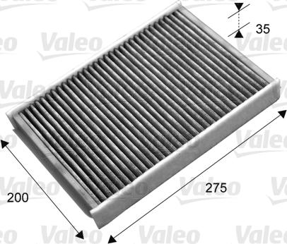 Valeo 715702 - Filtrs, Salona telpas gaiss www.autospares.lv