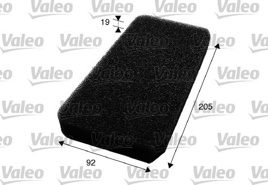 Valeo 716009 - Filter, interior air www.autospares.lv