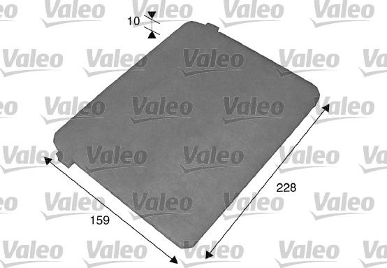 Valeo 716005 - Filtrs, Salona telpas gaiss www.autospares.lv