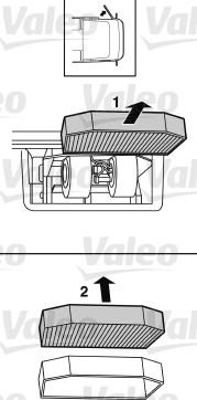 Valeo 716012 - Filtrs, Salona telpas gaiss www.autospares.lv