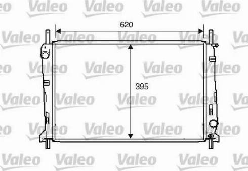 Valeo 734303 - Radiators, Motora dzesēšanas sistēma www.autospares.lv