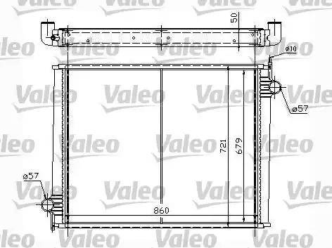 Valeo 734294 - Radiators, Motora dzesēšanas sistēma www.autospares.lv