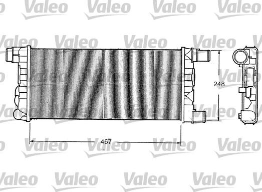 Valeo 730520 - Radiators, Motora dzesēšanas sistēma www.autospares.lv