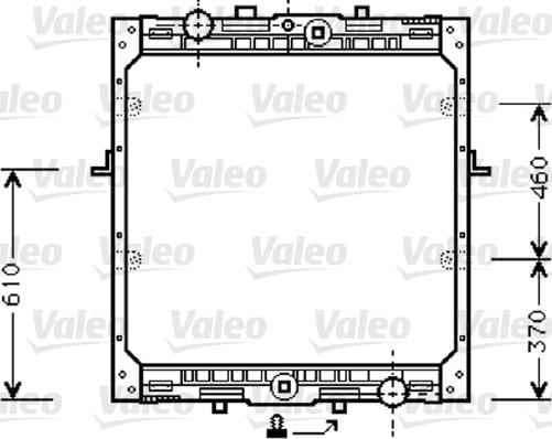 Valeo 731929 - Radiators, Motora dzesēšanas sistēma www.autospares.lv