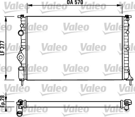 Valeo 731379 - Radiators, Motora dzesēšanas sistēma www.autospares.lv