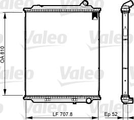 Valeo 733525 - Radiatora siets, Motora dzesēšanas sistēma www.autospares.lv