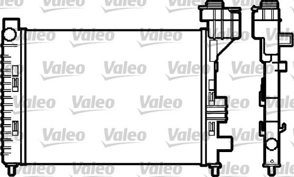 Valeo 732588 - Radiators, Motora dzesēšanas sistēma www.autospares.lv