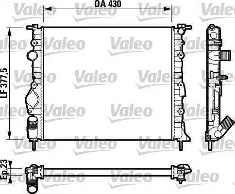 Ava Quality Cooling RT 2197 - Radiators, Motora dzesēšanas sistēma www.autospares.lv