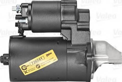 Valeo 726041 - Стартер www.autospares.lv