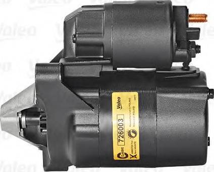 Valeo 726003 - Starter www.autospares.lv