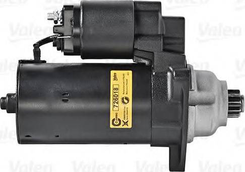 Valeo 726018 - Starteris www.autospares.lv