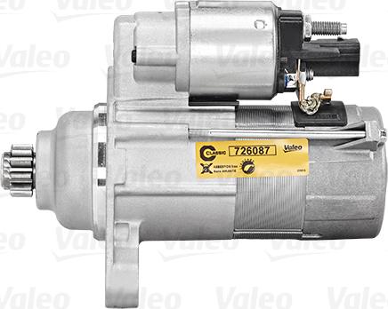 Valeo 726087 - Starteris www.autospares.lv