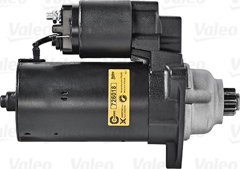 Valeo 726818 - Starteris www.autospares.lv