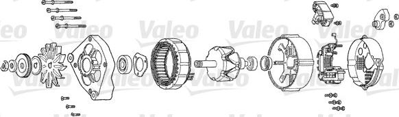 Valeo A14V18 - Alternator www.autospares.lv