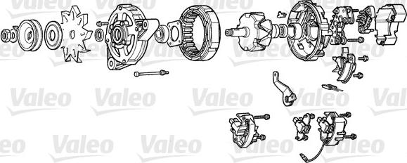 Valeo A12R9 - Alternator www.autospares.lv