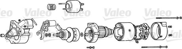 Valeo D9R90 - Starteris autospares.lv