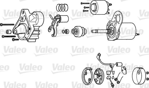 Valeo D6RA43 - Starteris autospares.lv