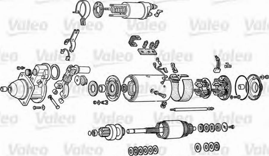 Valeo D 11 E 193 - Starteris autospares.lv