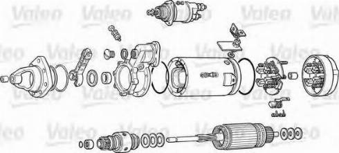 Valeo D13E110TE - Starteris www.autospares.lv