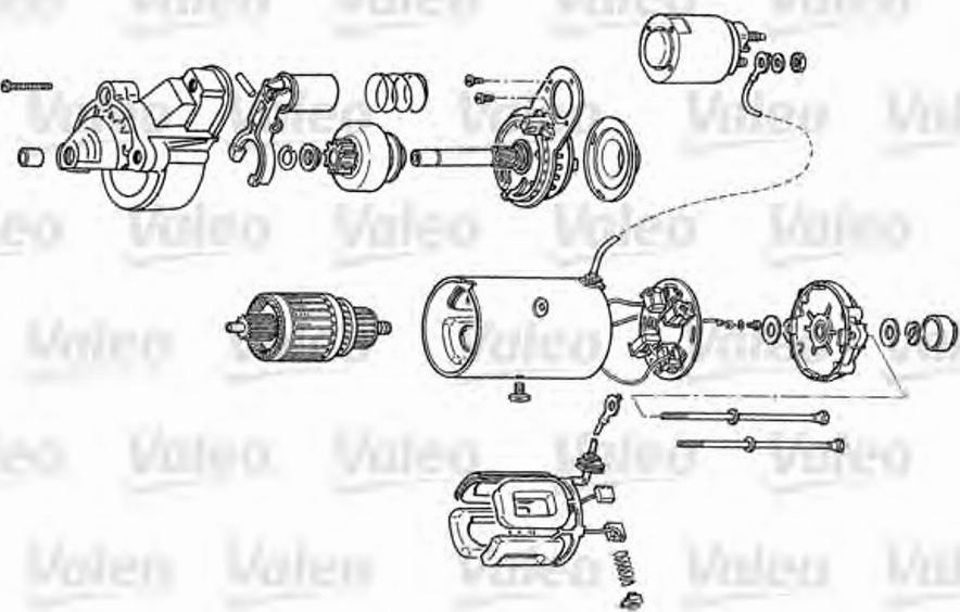 Valeo D7R43 - Starter www.autospares.lv