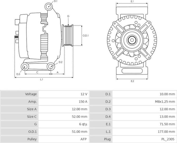 Valeo FG15T101 - Ģenerators www.autospares.lv