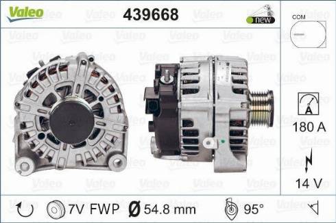 Valeo FG18S011 - Генератор www.autospares.lv