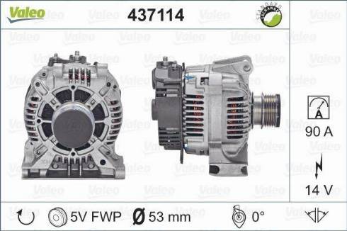 Valeo SG9B038 - Ģenerators www.autospares.lv