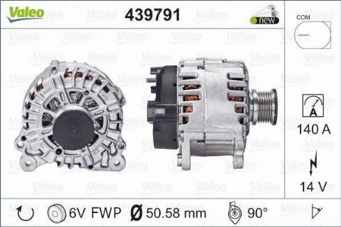 Valeo TG14C043 - Ģenerators autospares.lv