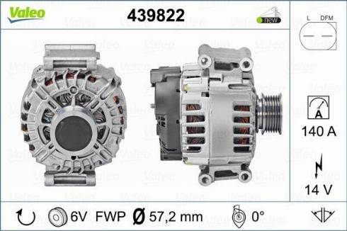 Valeo TG14C025 - Alternator www.autospares.lv