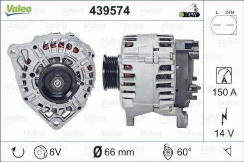 Valeo TG15C043 - Alternator www.autospares.lv