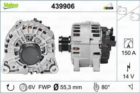 Valeo TG15C169 - Ģenerators autospares.lv