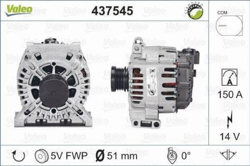 Valeo TG15C121 - Генератор www.autospares.lv