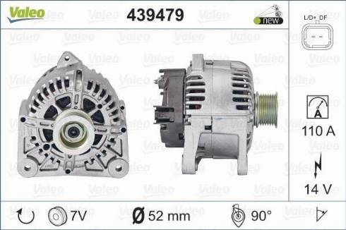 Valeo TG11C061 - Alternator www.autospares.lv