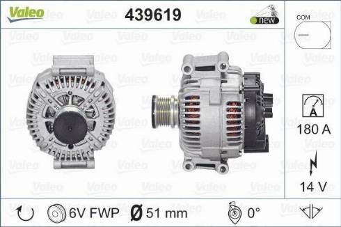 Valeo TG17C061 - Ģenerators autospares.lv