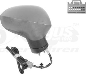 Van Wezel 4944818 - Ārējais atpakaļskata spogulis www.autospares.lv