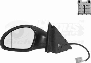 Van Wezel 4917805 - Ārējais atpakaļskata spogulis www.autospares.lv