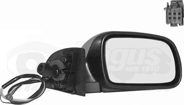 Van Wezel 4040818 - Ārējais atpakaļskata spogulis www.autospares.lv