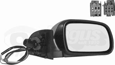 Van Wezel 4040828 - Ārējais atpakaļskata spogulis www.autospares.lv