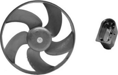 Van Wezel 4028745 - Ventilators, Motora dzesēšanas sistēma www.autospares.lv