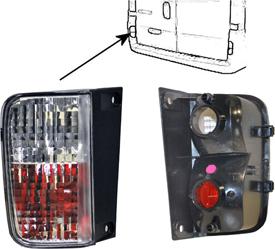 Van Wezel 4394929 - Aizm. miglas lukturi www.autospares.lv