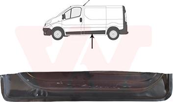 Van Wezel 4394271 - Durvis, Virsbūve www.autospares.lv