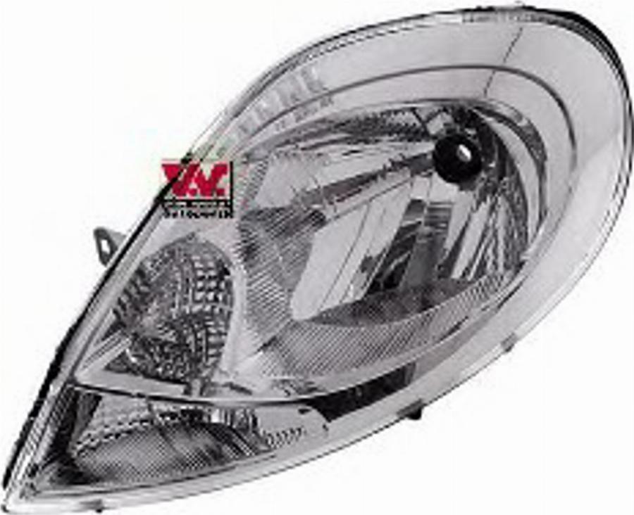 Van Wezel 4395967 - Regulējošais elements, Lukturu augstuma regulēšana www.autospares.lv