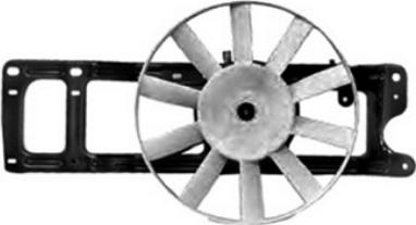 Van Wezel 4341746 - Ventilators, Motora dzesēšanas sistēma www.autospares.lv