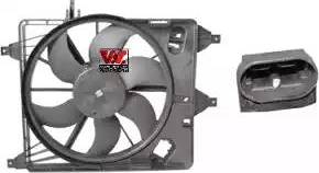 Van Wezel 4341747 - Ventilators, Motora dzesēšanas sistēma www.autospares.lv